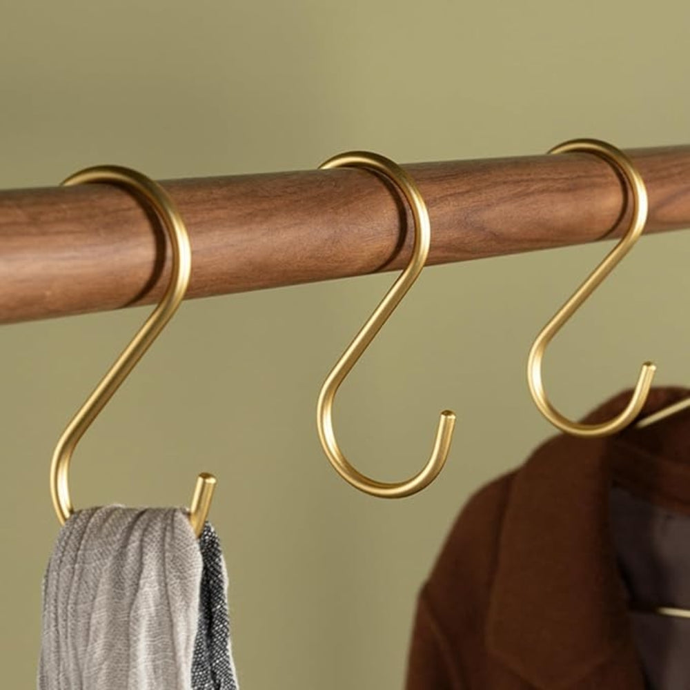S Hook Clothes Holders with Durable Design | Space-Saving Solution for Organization 5