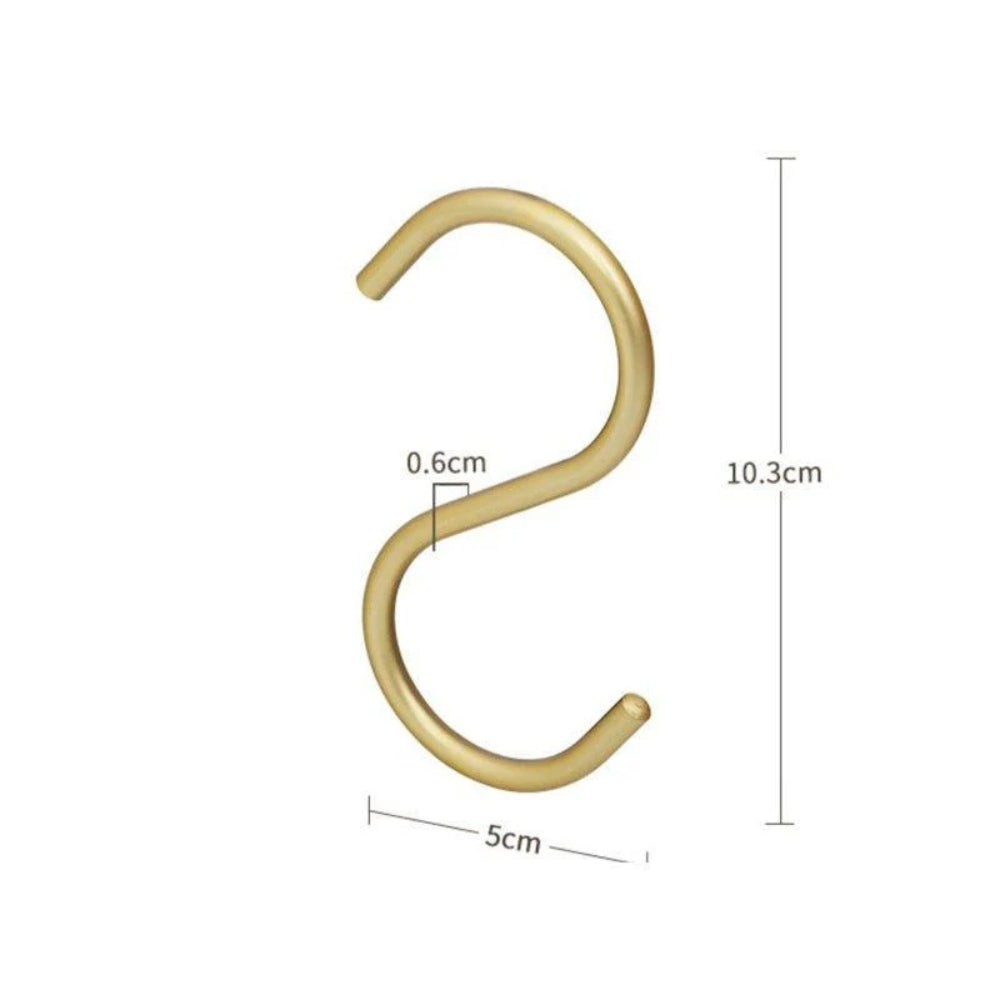 S Hook Clothes Holders with Durable Design | Space-Saving Solution for Organization 6