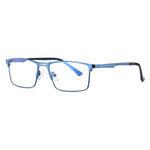 Tuzwa Blue Light Blocking Glasses for Men – Rectangle Computer Glasses for Screen Use with Lightweight Frame