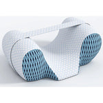 Tuzwa Cervical Pillow for Side Sleepers – Ergonomic Memory Foam Neck Support Pillow with Breathable Polyester Spandex Cover