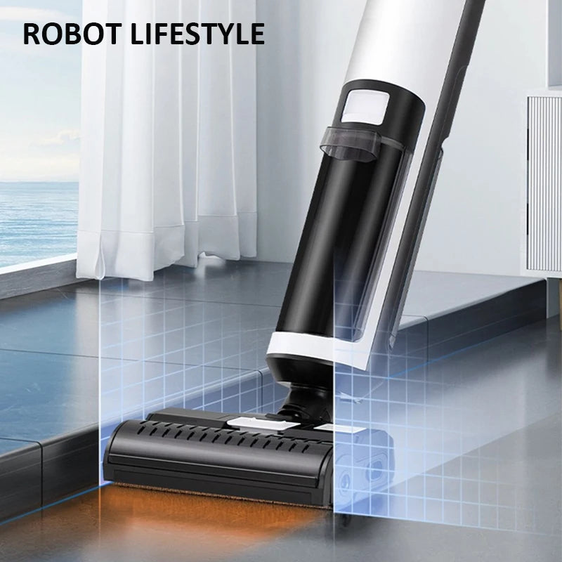 Tuzwa Cordless Handheld Vacuum Cleaner – 150W High-Suction Wet & Dry Portable Vacuum for Car, Home, Pet Hair & Quick Cleaning