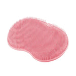Tuzwa Exfoliating Foot Scrubber Bath Mat with Suction Cups – Non-Slip Shower Foot Brush & Massage Pad for Cleaning & Exfoliation