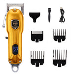 Tuzwa Dog Hair Clippers – Rechargeable Low Noise Cordless Dog Grooming Trimmer, Lightweight Electric Pet Clippers for Home Grooming