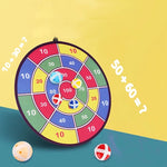 Tuzwa Sticky Ball Dart Board Game for Kids – Indoor Outdoor Target Toss Toy Set for Parent-Child Play & Family Activities