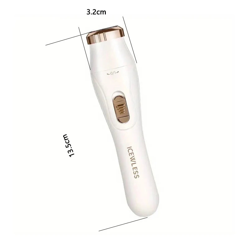 Tuzwa Electric Shaver for Women – USB Rechargeable Cordless Hair Removal Device with Adjustable Settings for Quick Personal Grooming