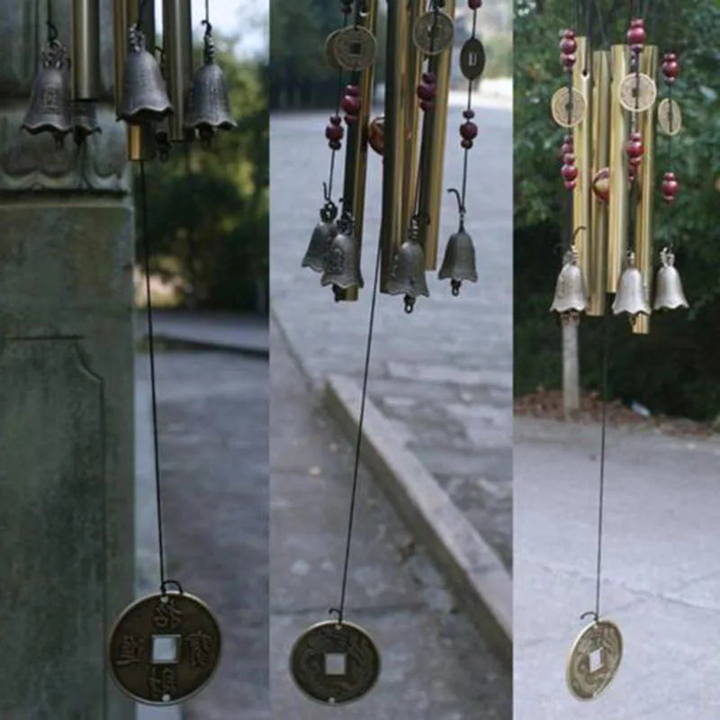 Tuzwa 30-Inch Metal Wind Chime – Modern Outdoor Hanging Chimes with Soothing Tones for Garden, Patio, Porch & Home Decor