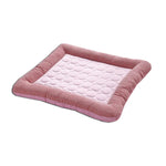 Tuzwa Pet Cooling Mat – Breathable 100% Cotton Summer Bed for Dogs & Cats, Machine Washable Cooling Pet Mat for Comfortable Rest