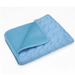 Tuzwa Pet Cooling Mat – 100% Cotton Breathable Summer Bed Mat for Dogs & Cats, Hand Washable Cooling Pad for Comfortable Rest