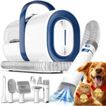 Tuzwa Professional Pet Grooming Vacuum Kit | Dog & Cat Grooming Vacuum with 7 Grooming Tools, 1.5L Dust Cup & Low Noise | Powerful Pet Hair Removal System