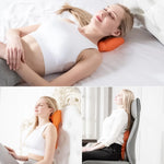 Tuzwa Adjustable Cervical Neck Support Brace with Traction & Massage – Neck Stretcher for Relaxation, Comfort & Posture Support