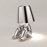 Tuzwa Rechargeable LED Table Lamp – Cordless Metal Desk Lamp with USB Charging, Integrated LED & Portable Modern Design