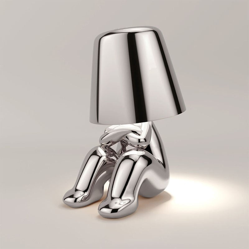 Tuzwa Rechargeable LED Table Lamp – Cordless Metal Desk Lamp with USB Charging, Integrated LED & Portable Modern Design