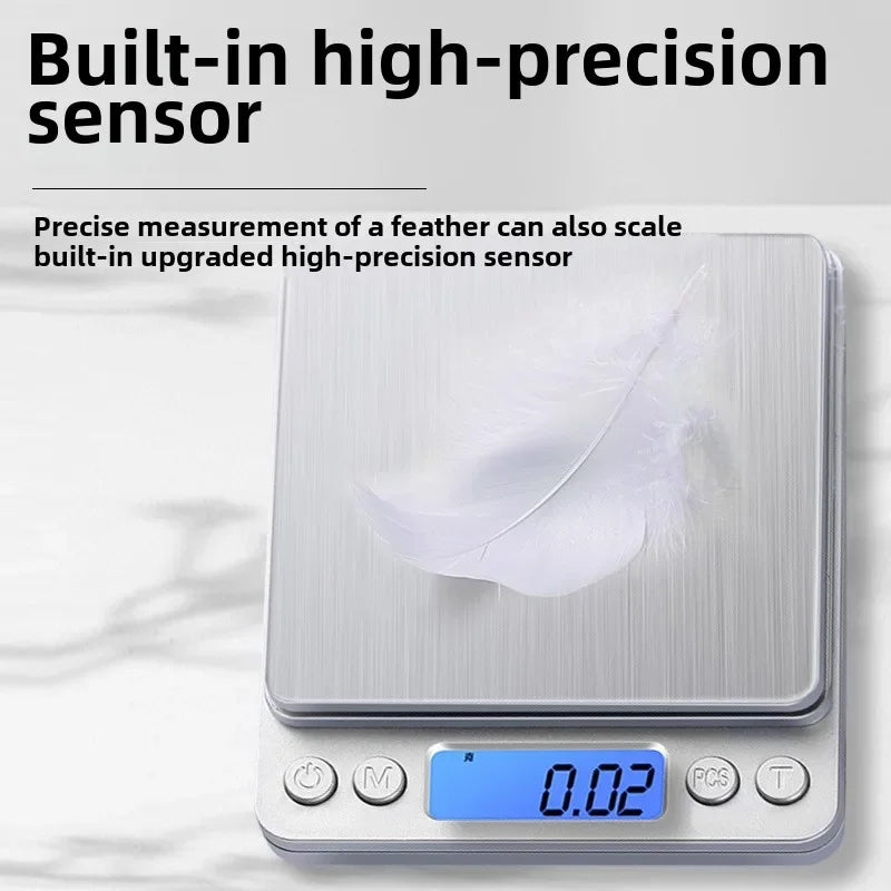 Tuzwa Digital Coffee Scale with Tare Function | Precision Espresso Scale with LCD Display for Pour Over, Drip Coffee & Baking