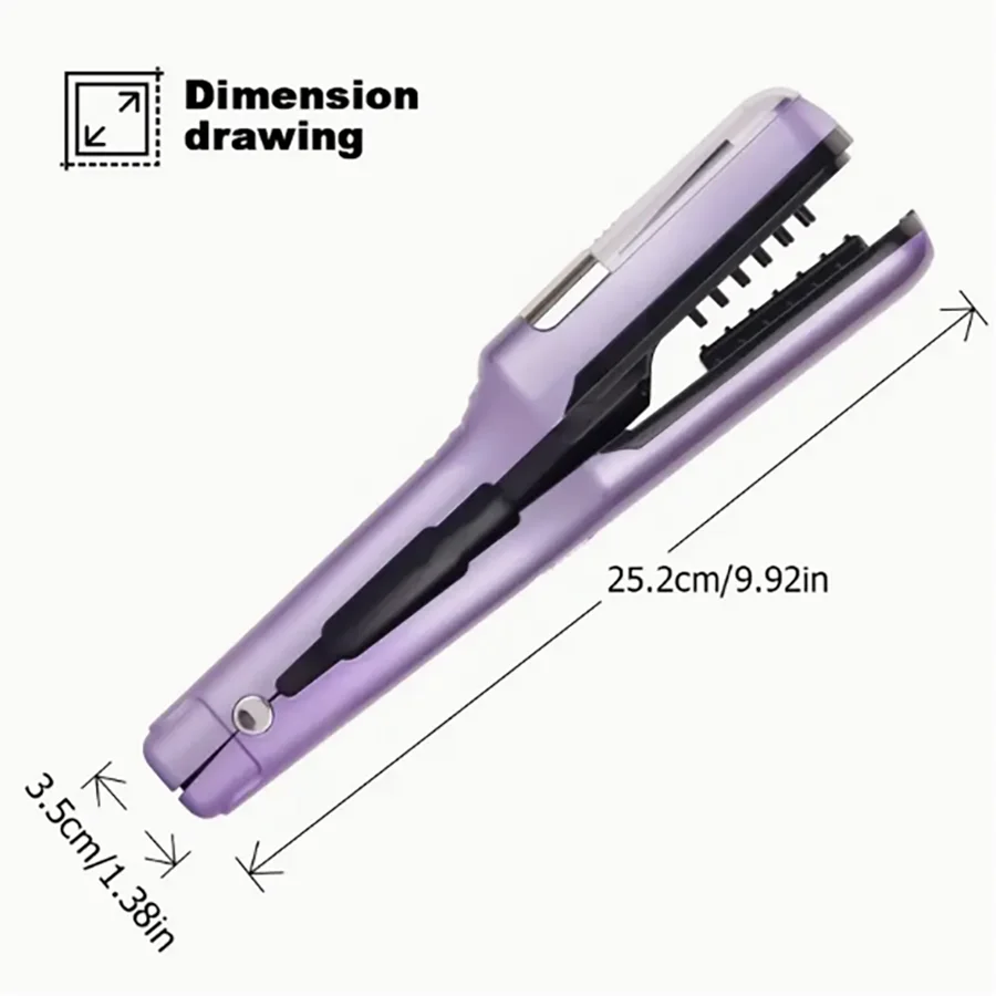 Tuzwa Wireless Hair Trimmer & Clipper – USB Type-C Rechargeable Cordless Electric Hair Clipper with Precision Blades & Built-In Battery