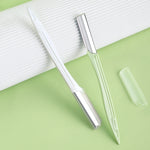 Tuzwa Stainless Steel Eyebrow Razors – Precision Facial Hair Shaper with Safety Blade & Ergonomic Handle for Eyebrow Grooming