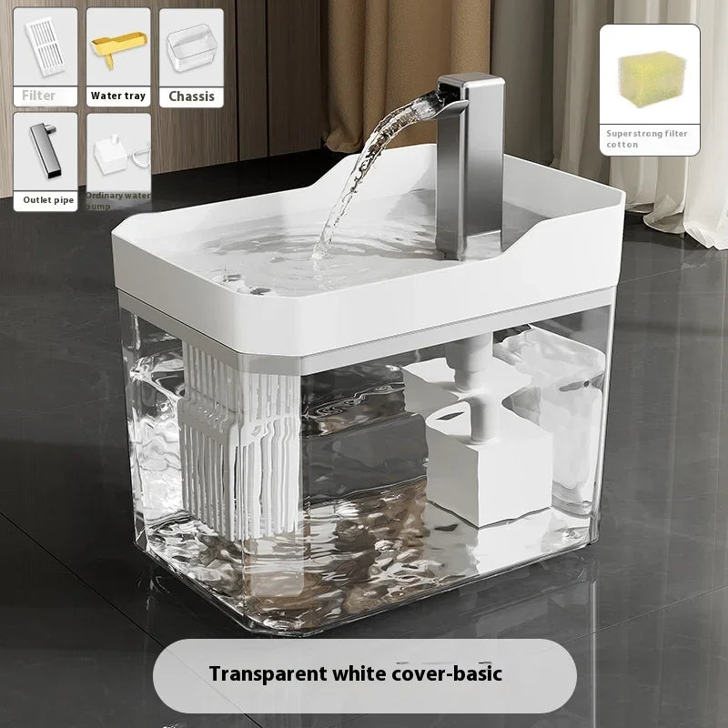 Tuzwa Automatic Dog feeder & Water Dispenser | Large Capacity Food Storage & Drinking Station for Cats & Dogs