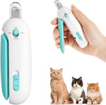 Tuzwa Dog Nail Clippers with Safety Guard – Stainless Steel Pet Nail Trimmer with Adjustable Aperture for Precise Claw Grooming
