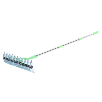 Dethatching Rake for Lawn, Thatch Rake with Long Handle – image 7