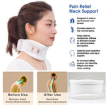 Tuzwa Adjustable Cervical Support Collar – Lightweight Breathable Neck Brace with Comfortable Support for Daily Wear