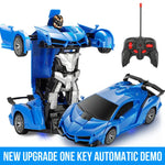 Tuzwa Transforming RC Car – 2-in-1 Remote Control Sports Car with Transforming Design, Electric Operation & Ready-to-Go Play