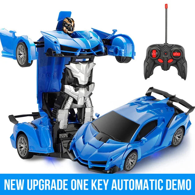 Tuzwa Transforming RC Car – 2-in-1 Remote Control Sports Car with Transforming Design, Electric Operation & Ready-to-Go Play