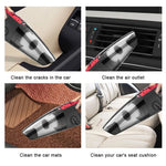 Tuzwa Cordless Handheld Vacuum Cleaner – Strong Suction Portable Car & Home Vacuum, Rechargeable, Lightweight 0.68kg