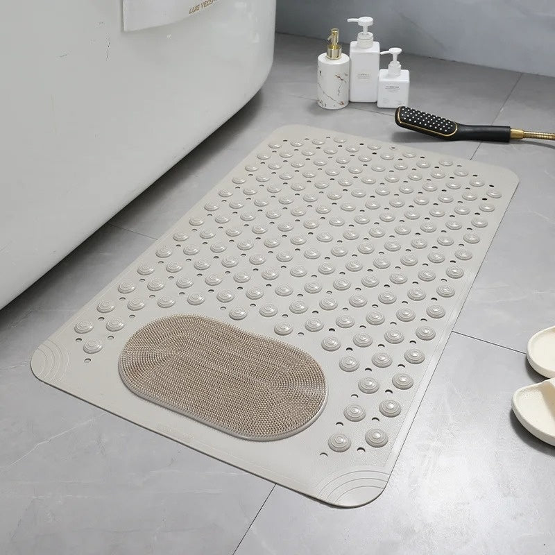 SafeGrip | Non-Slip Shower Mat with Built-in Foot Scrubber | Enhanced Safety for Clean Feet 8