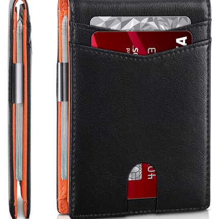 SafeSlim | RFID Leather Men's Wallet with Ultra-Slim Design | Compact and Secure for Everyday Use 11