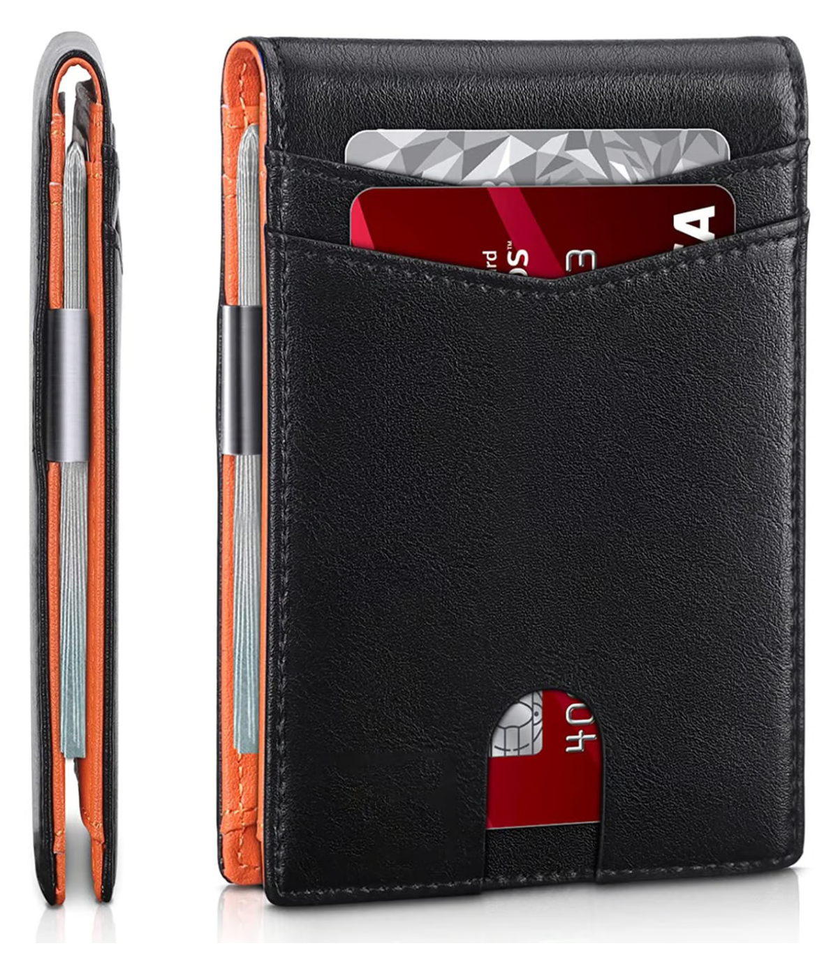 SafeSlim | RFID Leather Men's Wallet with Ultra-Slim Design | Compact and Secure for Everyday Use 11