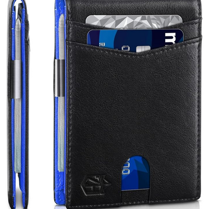 SafeSlim | RFID Leather Men's Wallet with Ultra-Slim Design | Compact and Secure for Everyday Use 12
