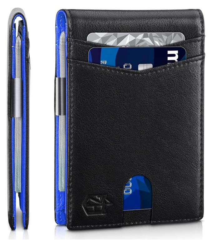 SafeSlim | RFID Leather Men's Wallet with Ultra-Slim Design | Compact and Secure for Everyday Use 12