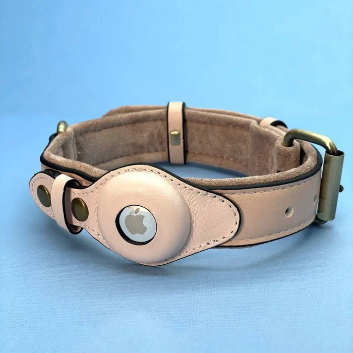 SafeTrack | Dog Collar with Eco-Friendly Leather & Waterproof Design | Comfortable Tracking for Your Pet 4