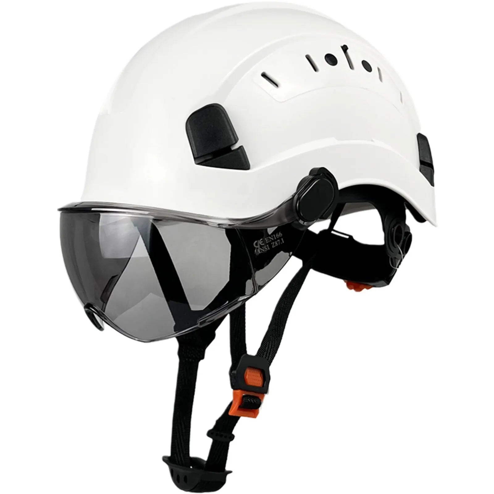 Safety Gear Pro | Hard Hats with Integrated Goggles & Visor | Durable Protection for Industrial Use 5
