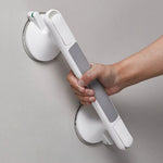 Safety Grab Bar | Tool-Free Installation with Anti-Slip Grip for Bathroom Stability 0