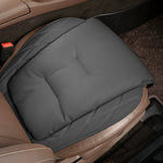 Tuzwa Nappa Leather Car Seat Cushion – Breathable Ventilated Seat Cover Pad for All-Season Driving Comfort