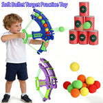 Tuzwa Soft Bullet Target Practice Toy for Kids – 20.5cm Interactive Plastic Shooting Target Game for Indoor & Outdoor Play