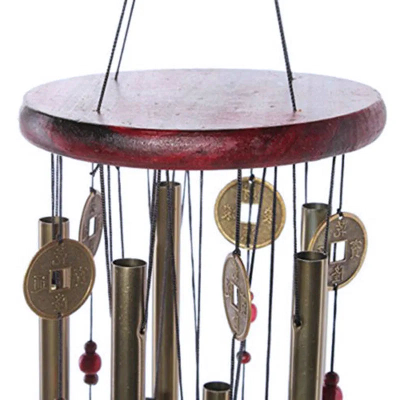 Tuzwa 30-Inch Metal Wind Chime – Modern Outdoor Hanging Chimes with Soothing Tones for Garden, Patio, Porch & Home Decor