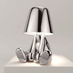 Tuzwa Rechargeable LED Table Lamp – Cordless Metal Desk Lamp with USB Charging, Integrated LED & Portable Modern Design