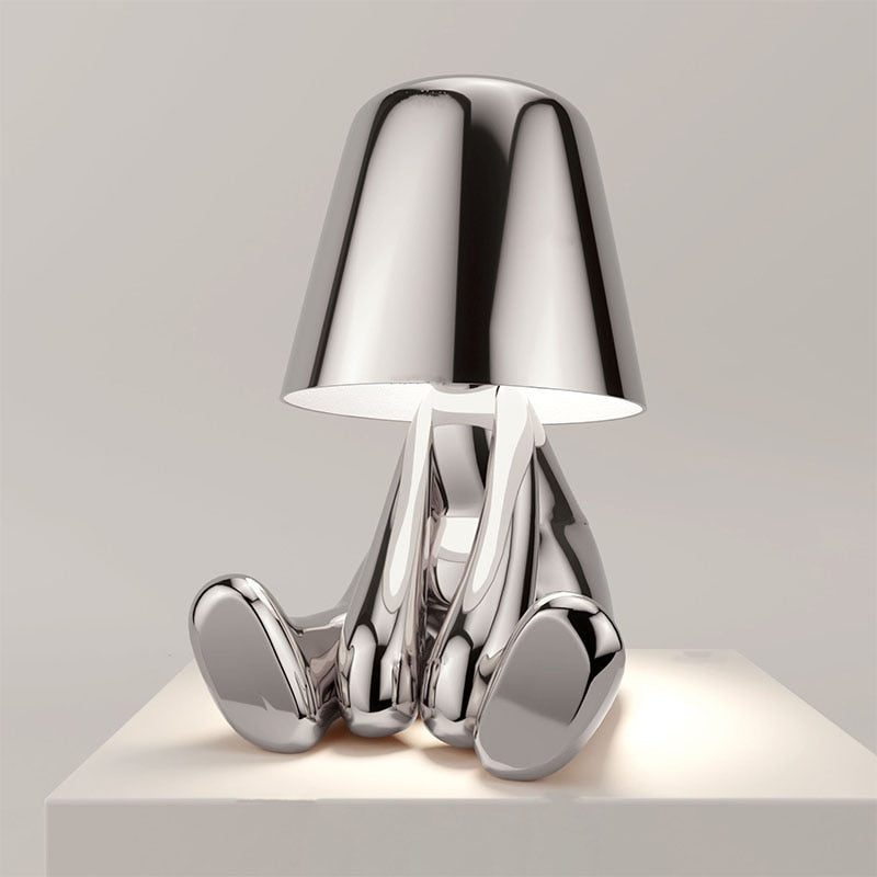 Tuzwa Rechargeable LED Table Lamp – Cordless Metal Desk Lamp with USB Charging, Integrated LED & Portable Modern Design