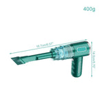 Tuzwa 29000Pa Cordless Handheld Vacuum Cleaner – Powerful Portable Vacuum for Car & Home, Lightweight Rechargeable Design