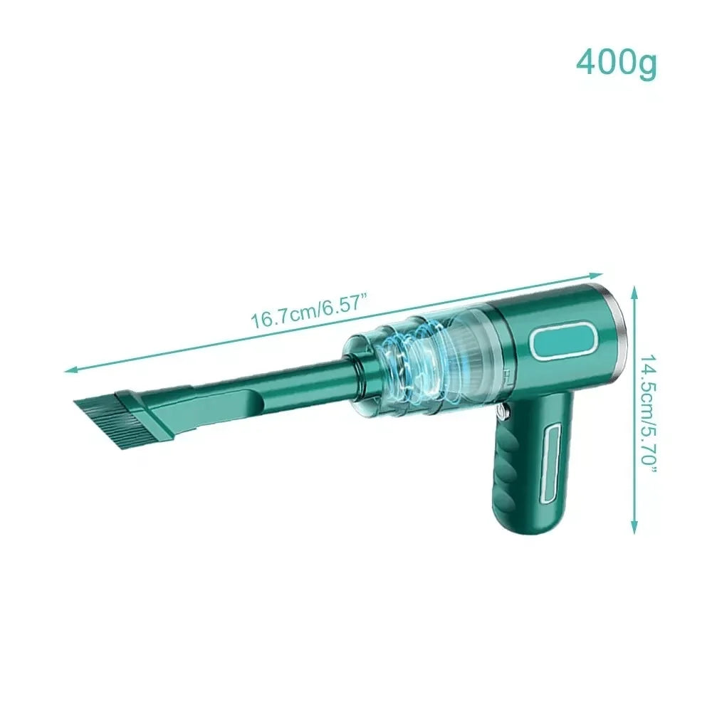 Tuzwa 29000Pa Cordless Handheld Vacuum Cleaner – Powerful Portable Vacuum for Car & Home, Lightweight Rechargeable Design