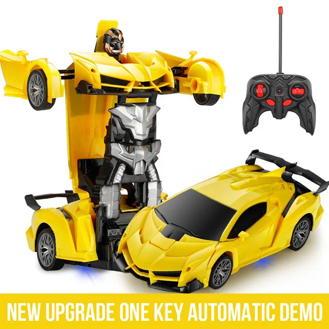 Tuzwa Transforming RC Car – 2-in-1 Remote Control Sports Car with Transforming Design, Electric Operation & Ready-to-Go Play