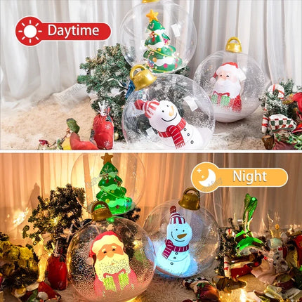 Inflatable Outdoor Christmas Ball with Lights, Color Changing Outdoor Christmas Decorations – image 6