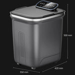 Tuzwa Electric Foot Spa Bath Massager with Vibration – Relaxing Foot Soaking Tub for Home Comfort & Foot Care