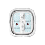 Tuzwa Foldable Electric Foot Spa with Heat & Bubbles – Portable Collapsible Foot Bath Massager for Home Foot Soaking