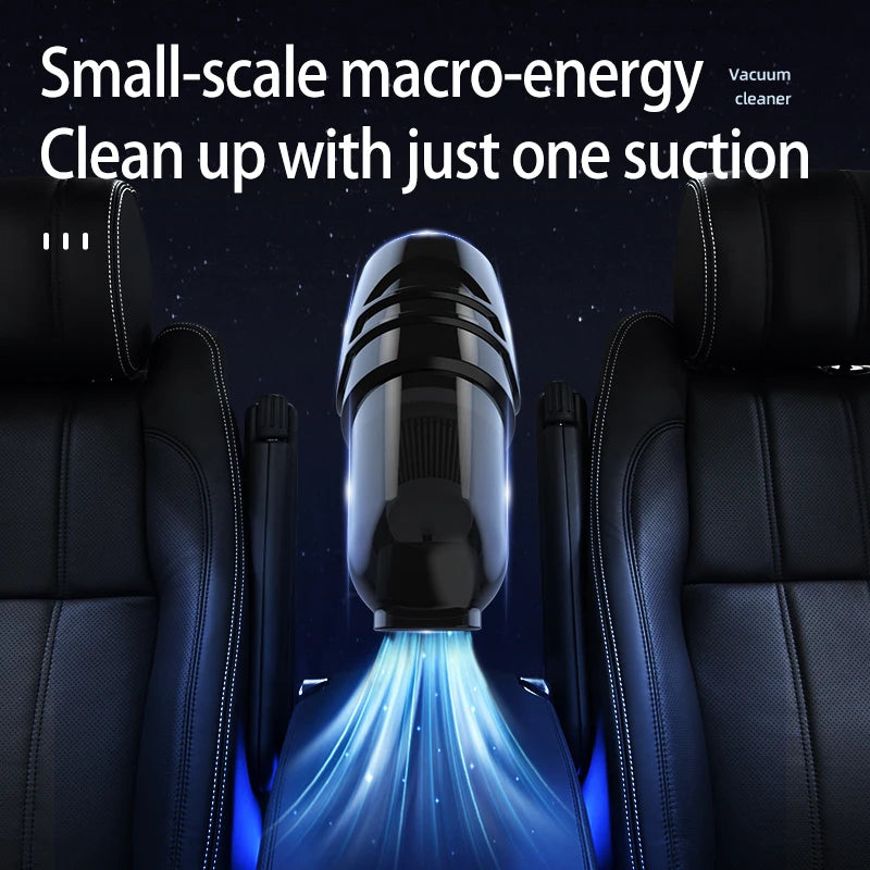 Tuzwa Cordless Car Vacuum Cleaner – Powerful Handheld Vacuum with High Suction, Rechargeable Lightweight Design for Car & Home Cleaning