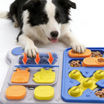 Tuzwa | Interactive Dog Puzzle Feeder | Treat Dispensing IQ Training Toy with Slow Feeder Design for Small & Medium Dogs