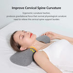 Tuzwa Memory Foam Cervical Pillow – Contoured Ergonomic Neck Support Pillow for Side & Back Sleepers