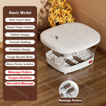 Tuzwa Automatic Heated Foot Spa Bath with Constant Temperature – Portable Electric Foot Soaking Tub for Home Comfort & Relaxation