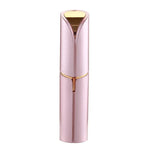 Tuzwa Electric Facial Hair Remover for Women – Portable Lipstick Face Shaver with Battery-Powered Compact Metal Design